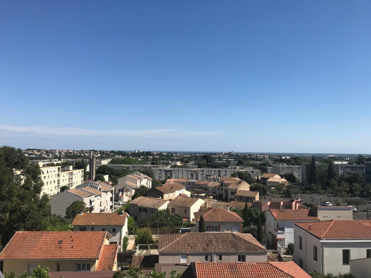 Bel Appartement Avec Vue Et Parking Prive Безие Екстериор снимка