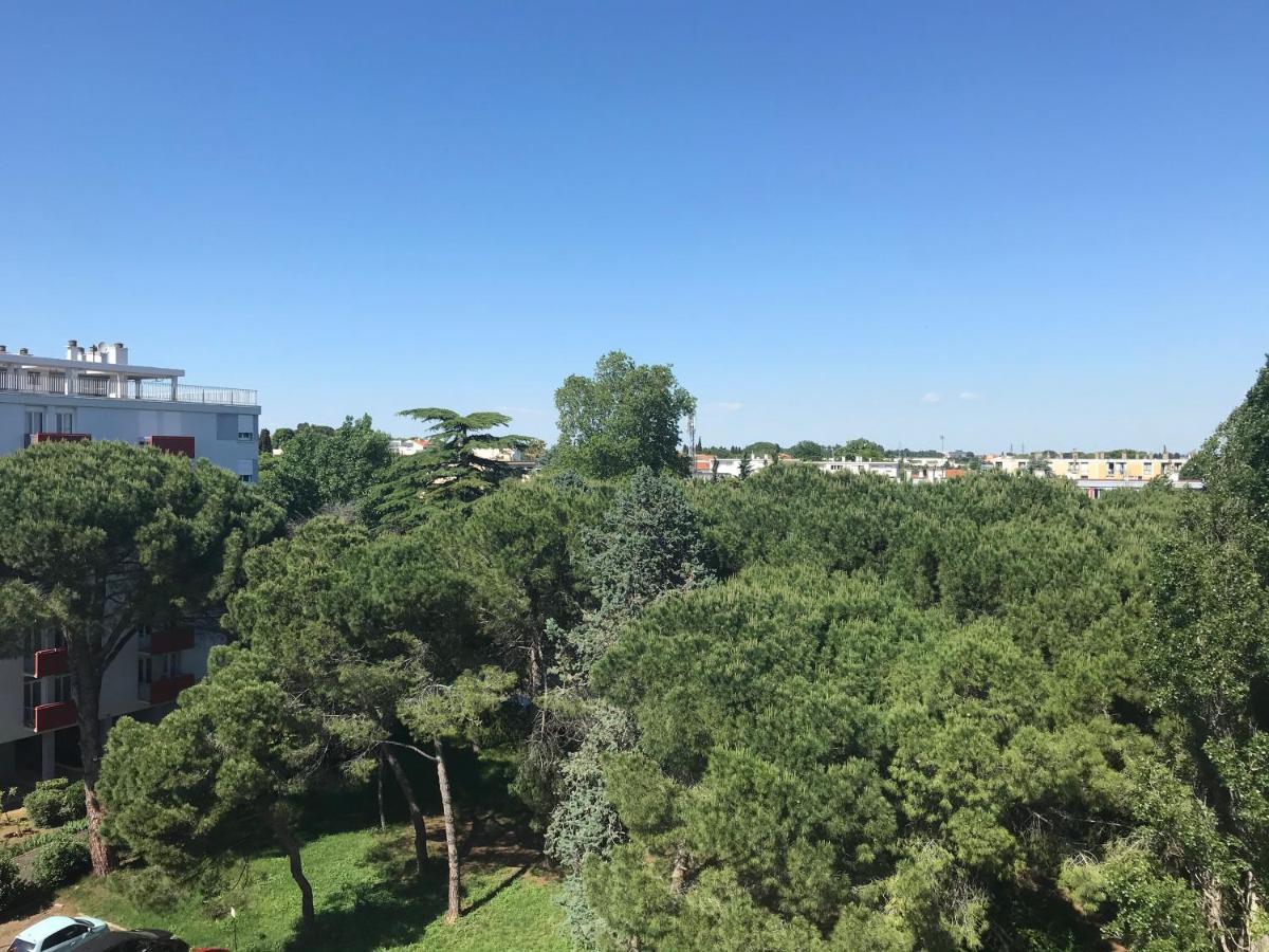 Bel Appartement Avec Vue Et Parking Prive Безие Екстериор снимка